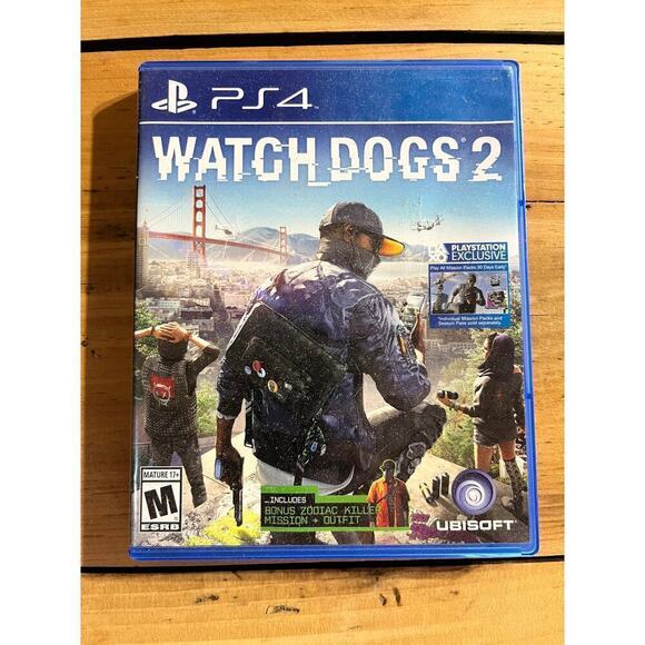 Sony PlayStation 4 WATCH DOGS 2. PS4 video game - Picture 1 of 2